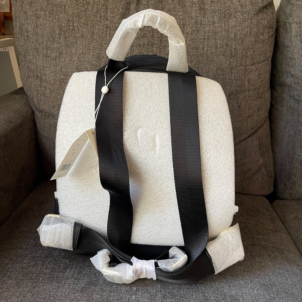 Tory Burch Black Nylon Backpack black NWT - Picture 2 of 6